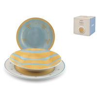 H&H Daisy Servies In Porselein - Set van 18 St.