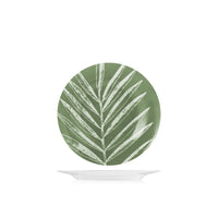 H&H Mint Foliage Vajilla En Porcelana - Set de 18 Pzas