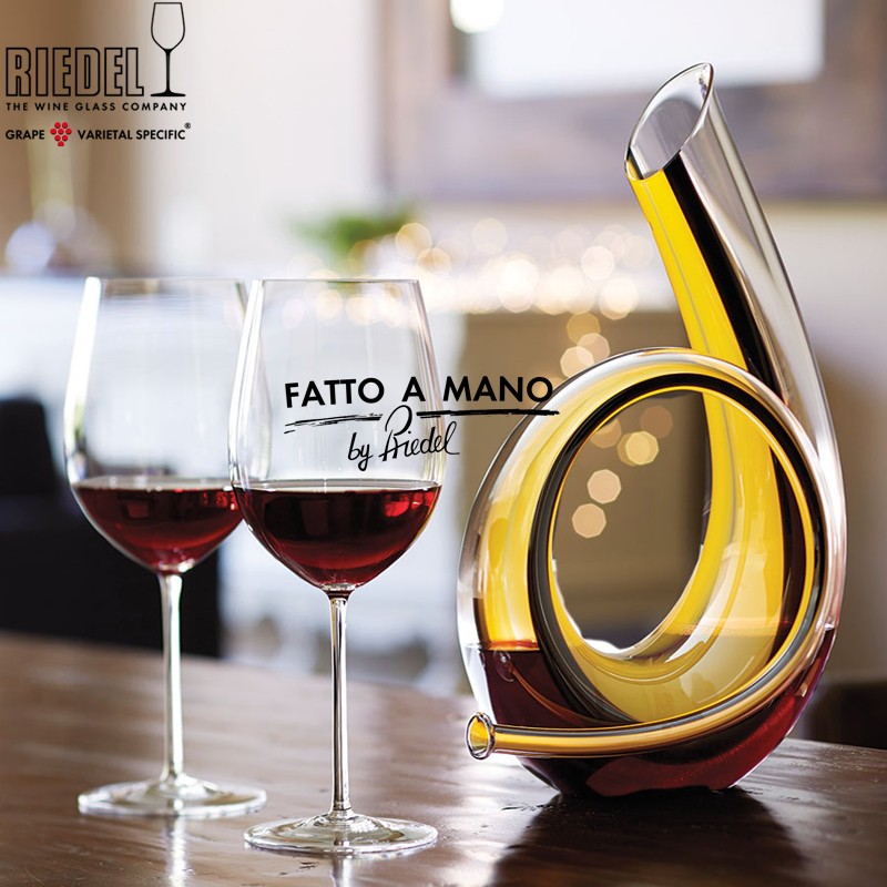 250 Cl Riedel Horn Dekanter aus Glas