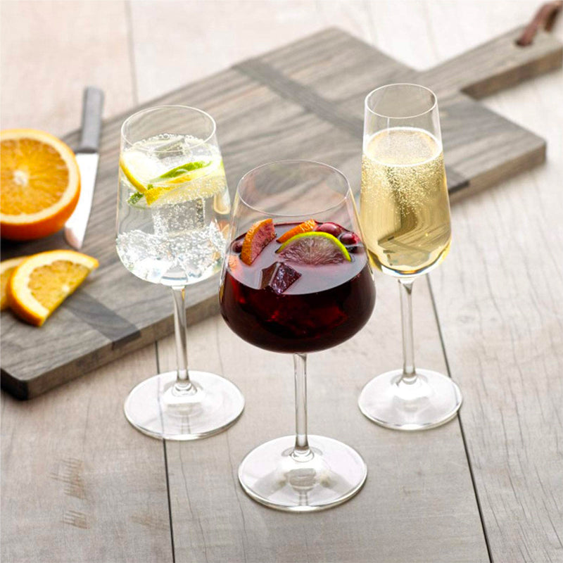 25 Cl Villeroy And Boch Ovid Champagnerflöte aus Glas Set mit 4 Teilen