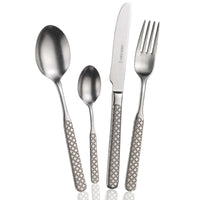 Pintinox Casali juego de cubiertos en acero inoxidable - set 24 piezas