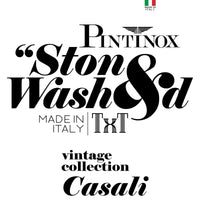 Pintinox Casali juego de cubiertos en acero inoxidable - set 24 piezas