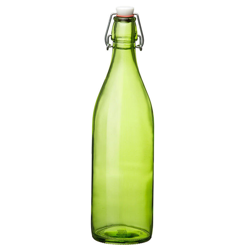 1 Litro Bormioli Rocco Giara Bottiglia Acqua In Vetro Set 6 Pezzi