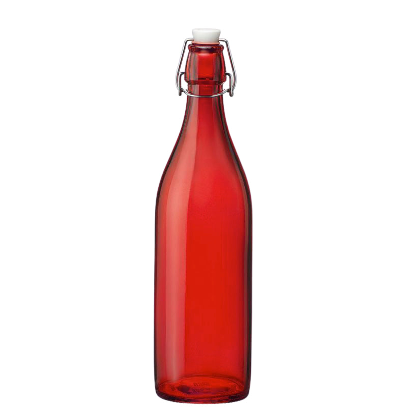 1 Litro Bormioli Rocco Giara Bottiglia Acqua In Vetro Set 6 Pezzi