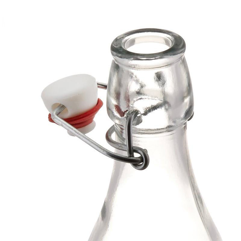 1 Litro Bormioli Rocco Giara Bottiglia Acqua In Vetro Set 6 Pezzi