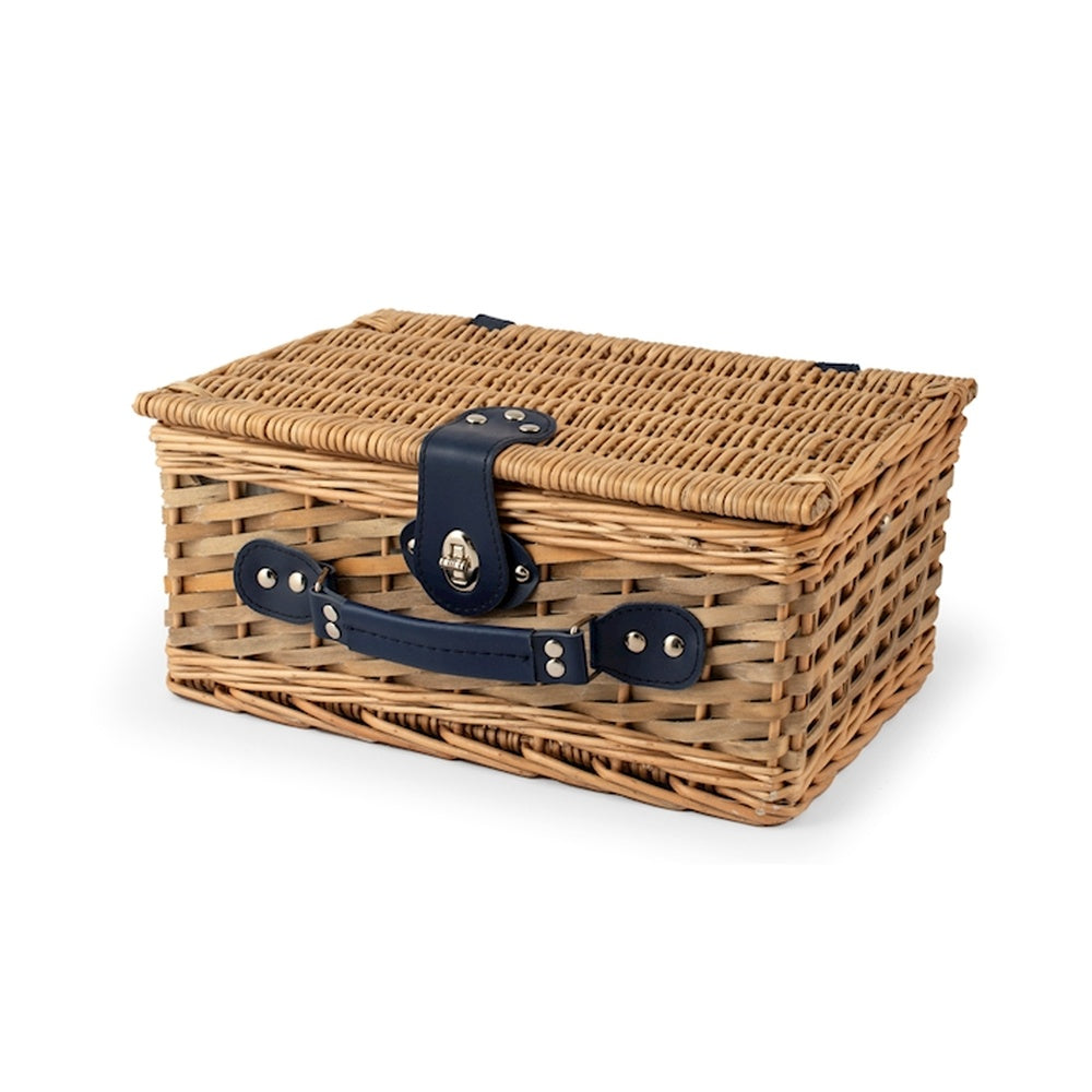 H&H Pic Nic Picknickkorb Für 2 Personen Mit Geschirr In Rattan