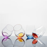 32 Cl Riedel O Happy Verre à vin polyvalent en verre Set 4 pièces