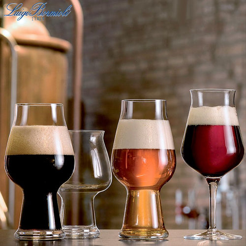 Bormioli Luigi Birrateque Bierglas aus Glas Set mit 6 Stück