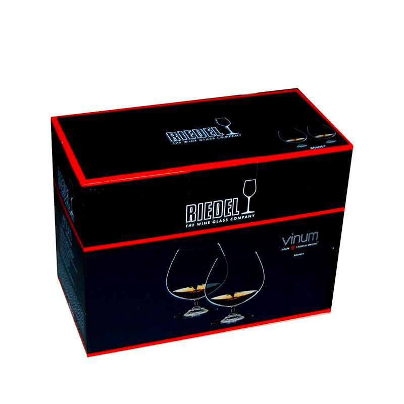 84 Cl Riedel Vinum Calice Snifter In Vetro Set 2 Pezzi