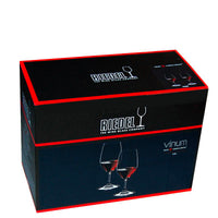 24 Cl Riedel Vinum Rotweinglas aus Glas Set 2 Stk