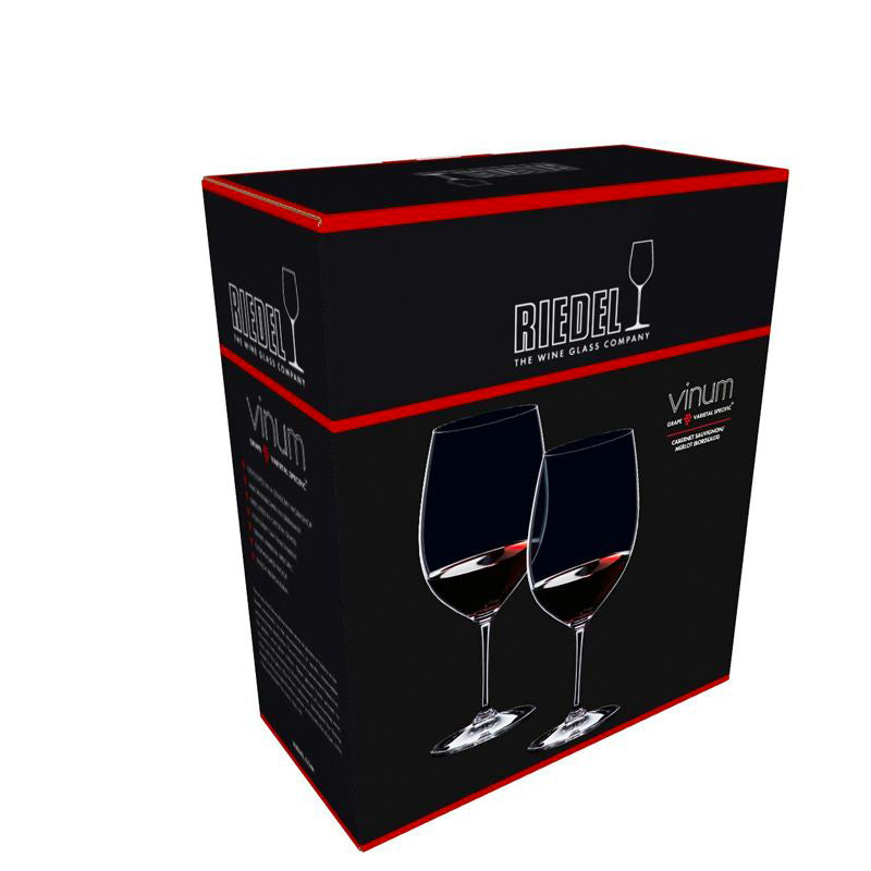 61 Cl Riedel Vinum Cabernet Merlot Red Wine Glass In Glass Set of 2 Pcs