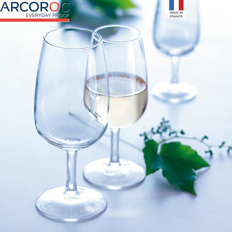 21 5 Cl Arcoroc Viticole Calice Vino Bianco In Vetro Set 6 Pezzi