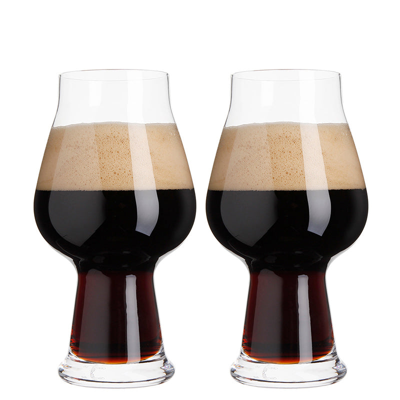 60 Cl Bormioli Luigi Birrateque Verre à Bière en Verre - Lot de 2 Pièces