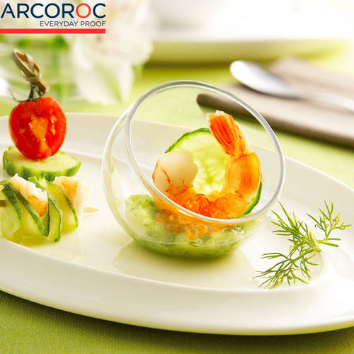12 Cl Arcoroc Versatile Coupe à glace en verre Set de 6 pièces