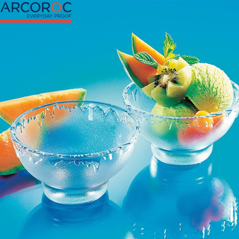 20 Cl Arcoroc Pepite IJscoupe van glas Set van 6 stuks
