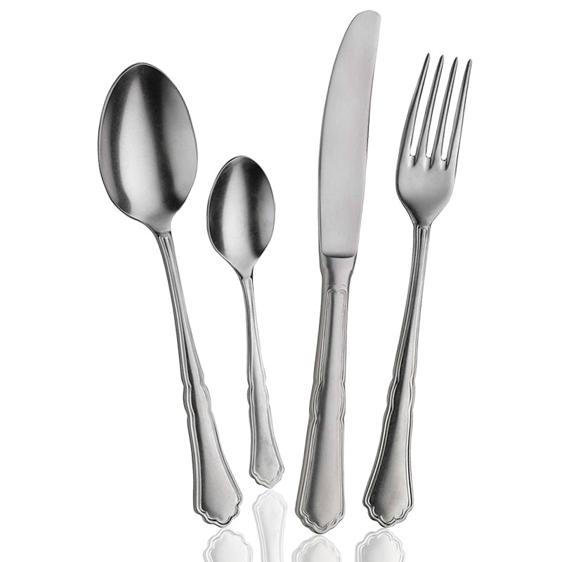 Pintinox Settecento Servizio Posate In Acciaio Inox Set 24 Pz