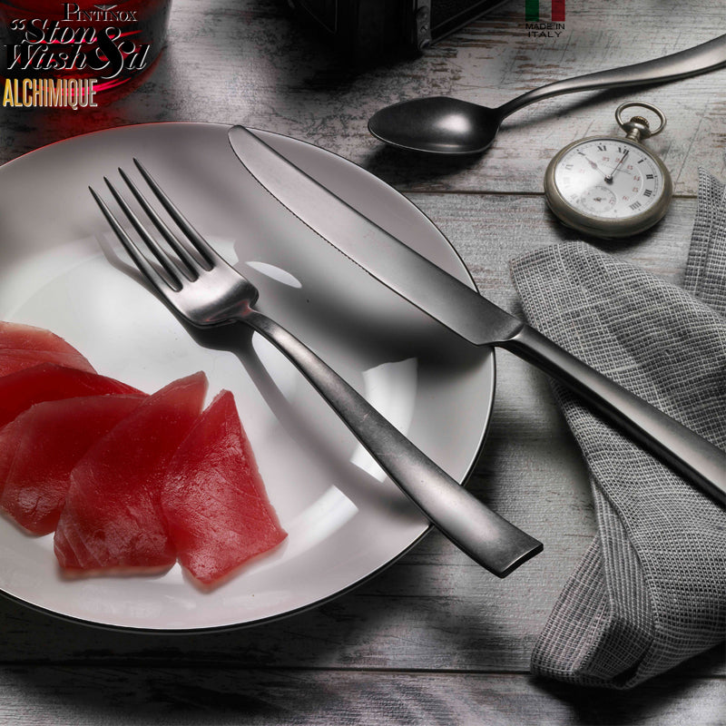 Pintinox Palace Serving Spoon In Stainless Steel