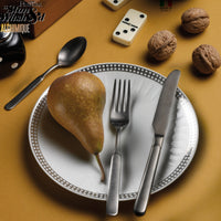 Pintinox Casali Fourchette à dessert en acier inox Set de 12 pz