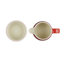 Le Creuset Evolution milk and sugar set milk jug 30 cl with sugar jar in vitrified stoneware - set of 2 pieces