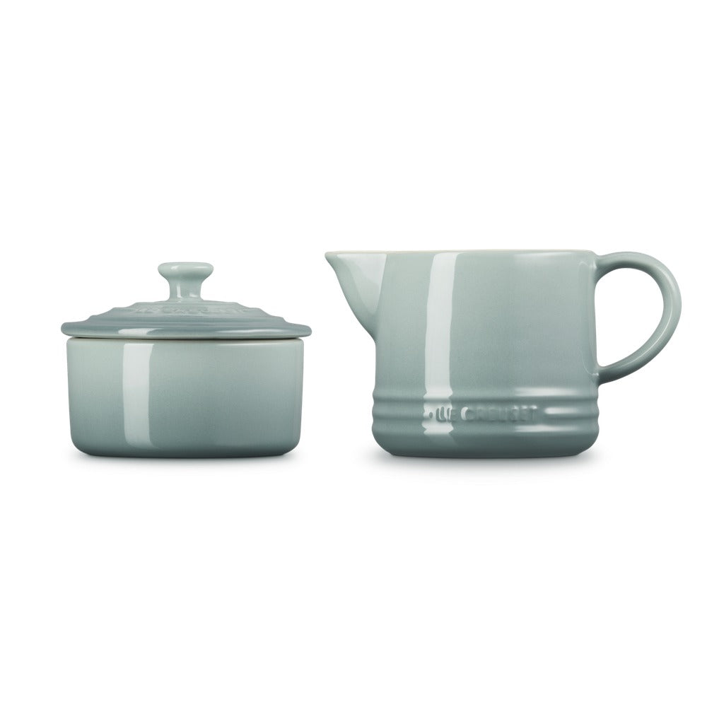 Le Creuset Evolution milk and sugar set milk jug 30 cl with sugar jar in vitrified stoneware - set of 2 pieces