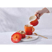 Le Creuset Evolution milk and sugar set milk jug 30 cl with sugar jar in vitrified stoneware - set of 2 pieces