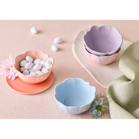 10 cm - Le Creuset Anemone Flower Bowl in Stoneware Set of 4 Pcs