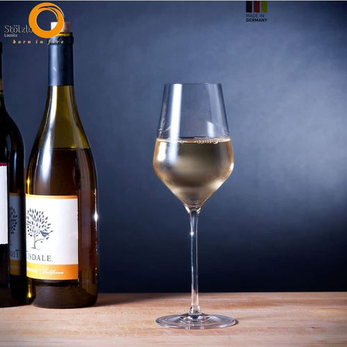 40 4 Cl Stolzle Lausitz Quatrophil Copa de vino blanco de vidrio Set de 6 piezas
