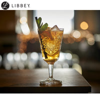 30 Cl Libbey Hobstar Rode wijnglas van glas Set van 12 stuks