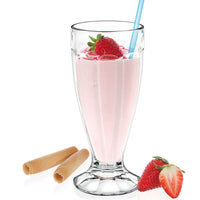 40 Cl Borgonovo London Tarro para refrescos de vidrio Set de 6 piezas