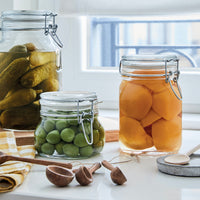 300 Cl Bormioli Rocco Fido Luchtdichte Glazen Pot - Set van 6 Stuks