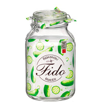 300 Cl Bormioli Rocco Fido Luchtdichte Glazen Pot - Set van 6 Stuks