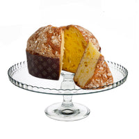 32 Cm Pasabahce Patisserie Raised Cake Stand in Glass