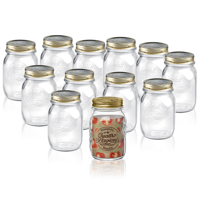 50 Cl Bormioli Rocco Quattro Stagioni Tarro - Set de 12 Pzs