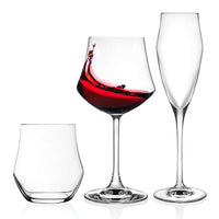 Rcr Ego Wijnglazenset van glas set van 18 stuks