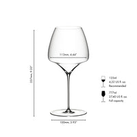 77.7 cl - Riedel Manufaktur Vitis Pinot Noir Nebbiolo Rode Wijnglas In Glas