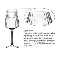 55 cl - Riedel Summer Drinks Calice Cocktail Spritz In Vetro Set 4 Pz