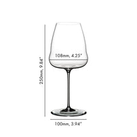 74.2 cl - Riedel Winewings Champagne Proefglas In Glas - Set van 2 Stuks