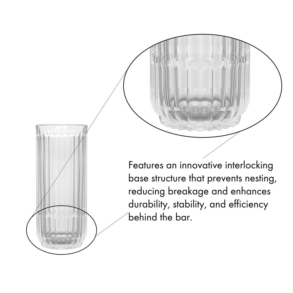 32,1 cl - Riedel Bar Rituals Highball-Cocktailglas aus Glas set 2 stk