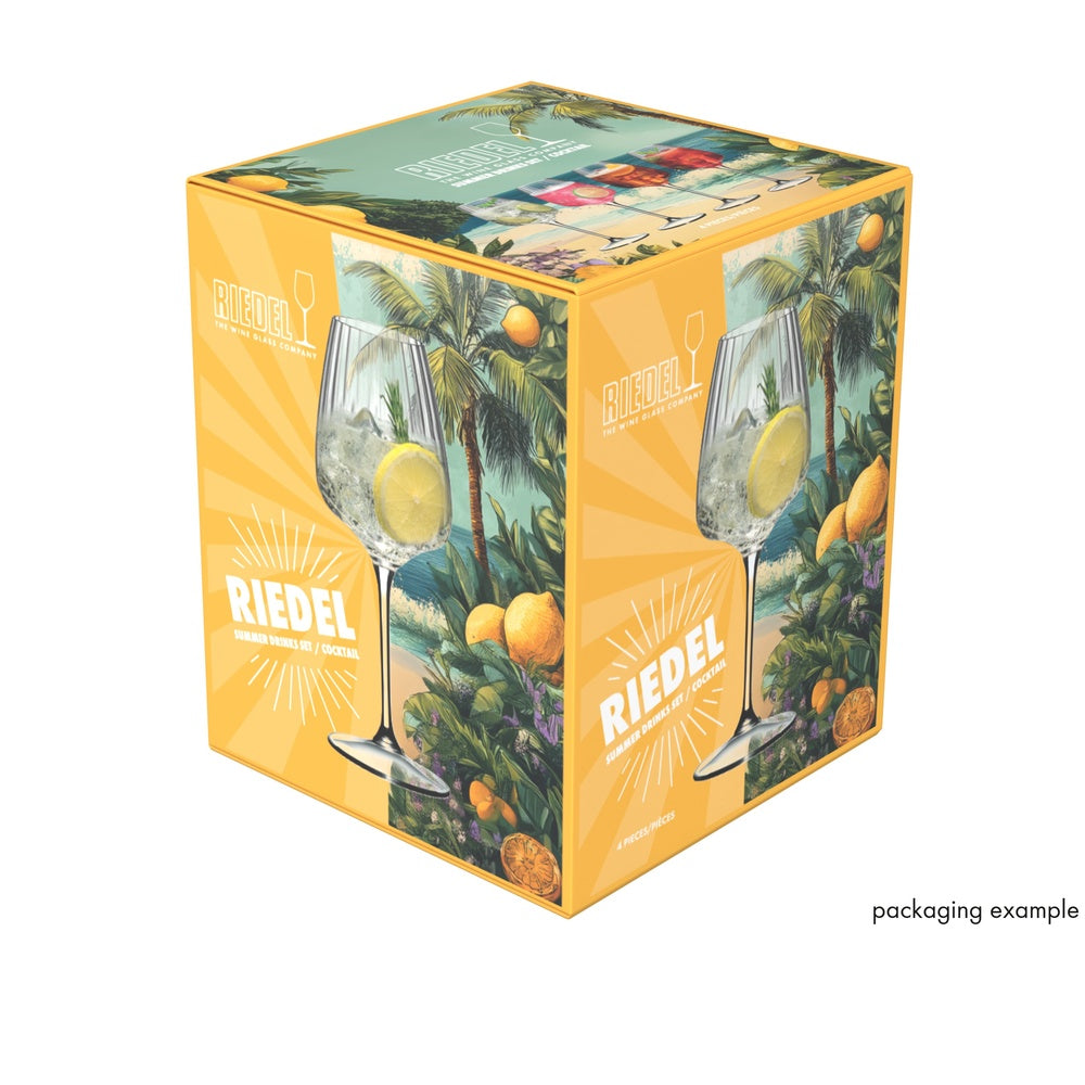55 cl - Riedel Summer Drinks Cocktailglas In Glas Set van 4 Stuks