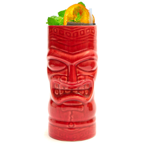 59 1 Cl Libbey Tiki Verre à Boisson en Céramique