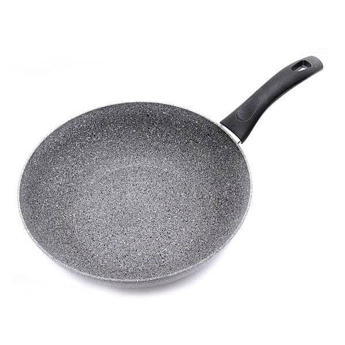 28 Cm Ballarini Cortina Granitium Wok Antiaderente In Alluminio
