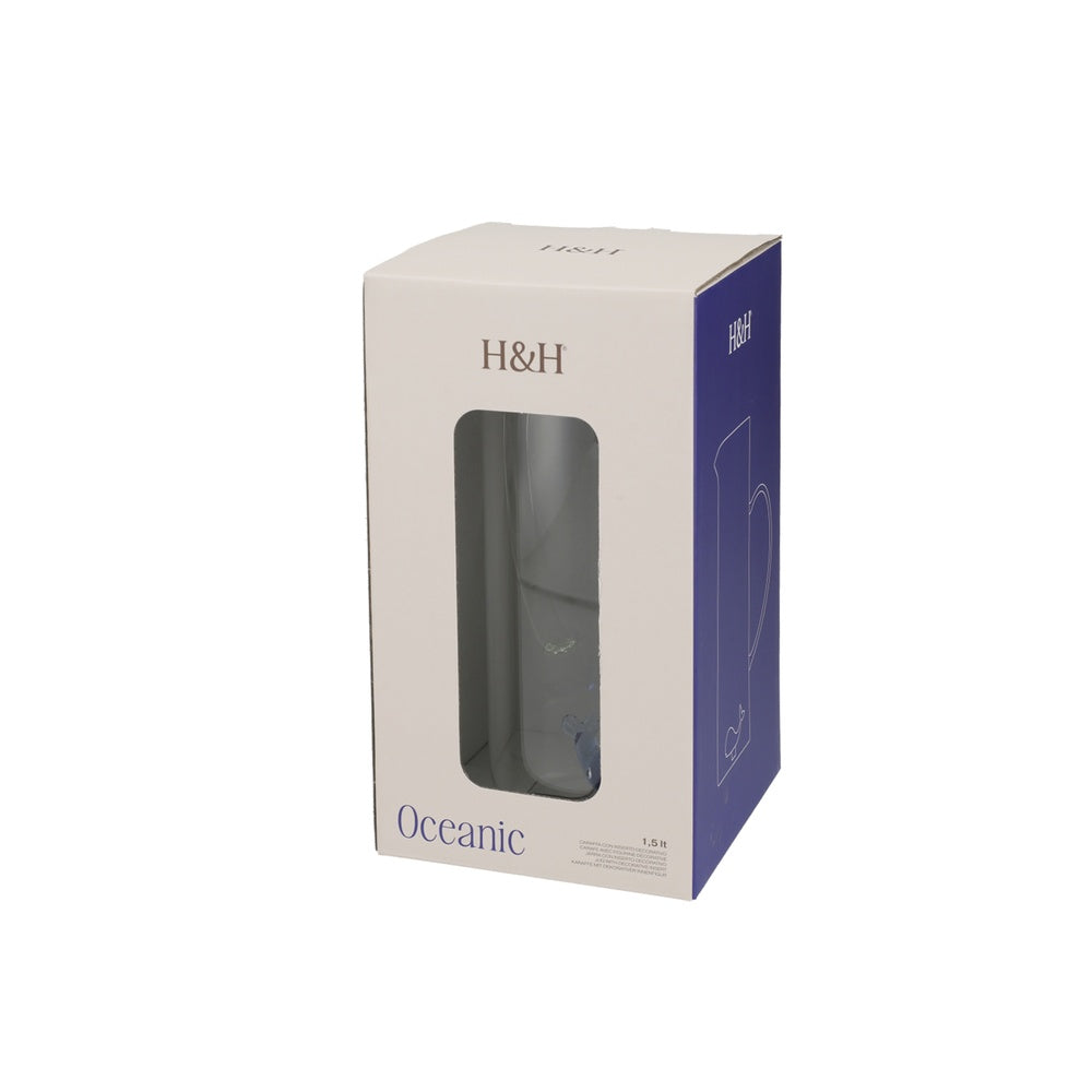 150 cl - H&H Decoratieve Borosilicaatglas Kan
