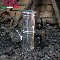 Ilsa Diamante Caffettiera Napoletana In Alluminio