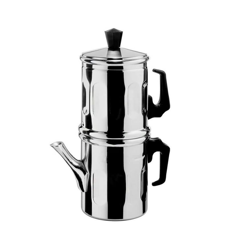 Ilsa Diamante Caffettiera Napoletana In Alluminio