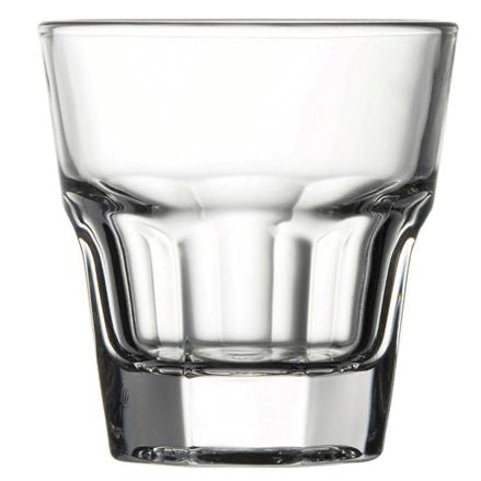 3 6 Cl Pasabahce Casablanca Vaso de Licor En Vidrio Templado Set 12 piezas