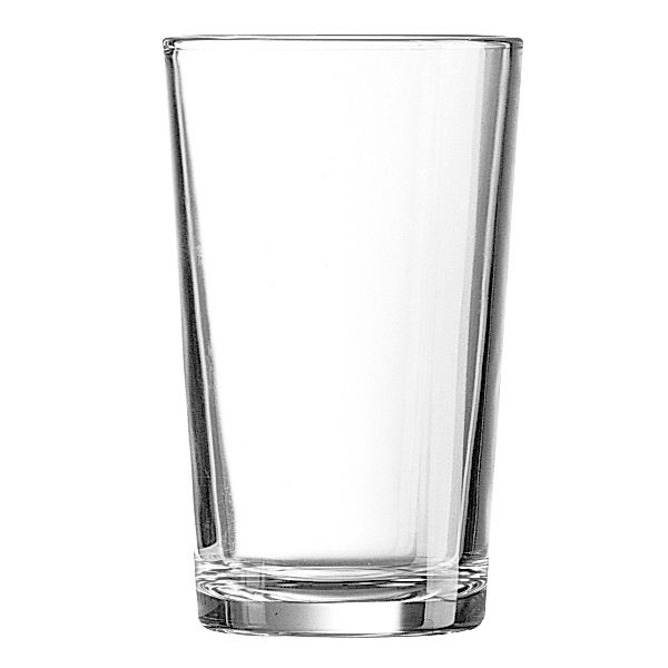 25 Cl Arcoroc Conique Vaso de Agua En Vidrio Set 6 piezas
