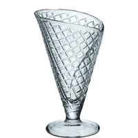 27 Cl Bormioli Rocco Gelato IJscoupe hoorntje van glas Set van 6 st