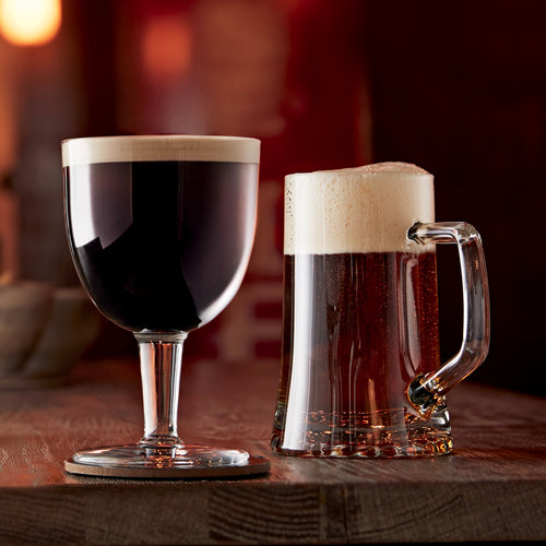 51 Cl Bormioli Rocco Stern Bierkrug aus Glas Set mit 2 Teilen
