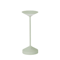 22 cm - Abert Tempo Mini rechargeable table lamp in aluminum