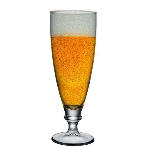 38 5 Cl Bormioli Rocco Harmonia Bierglas aus Glas Set mit 6 Teilen